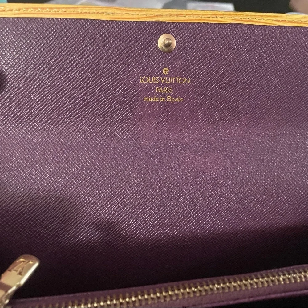 Louis Vuitton Epi Long Wallet